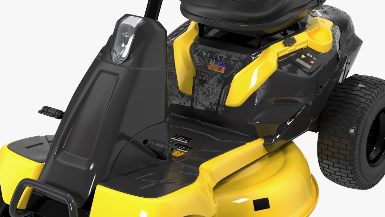 3D Electric Riding Lawn Mower