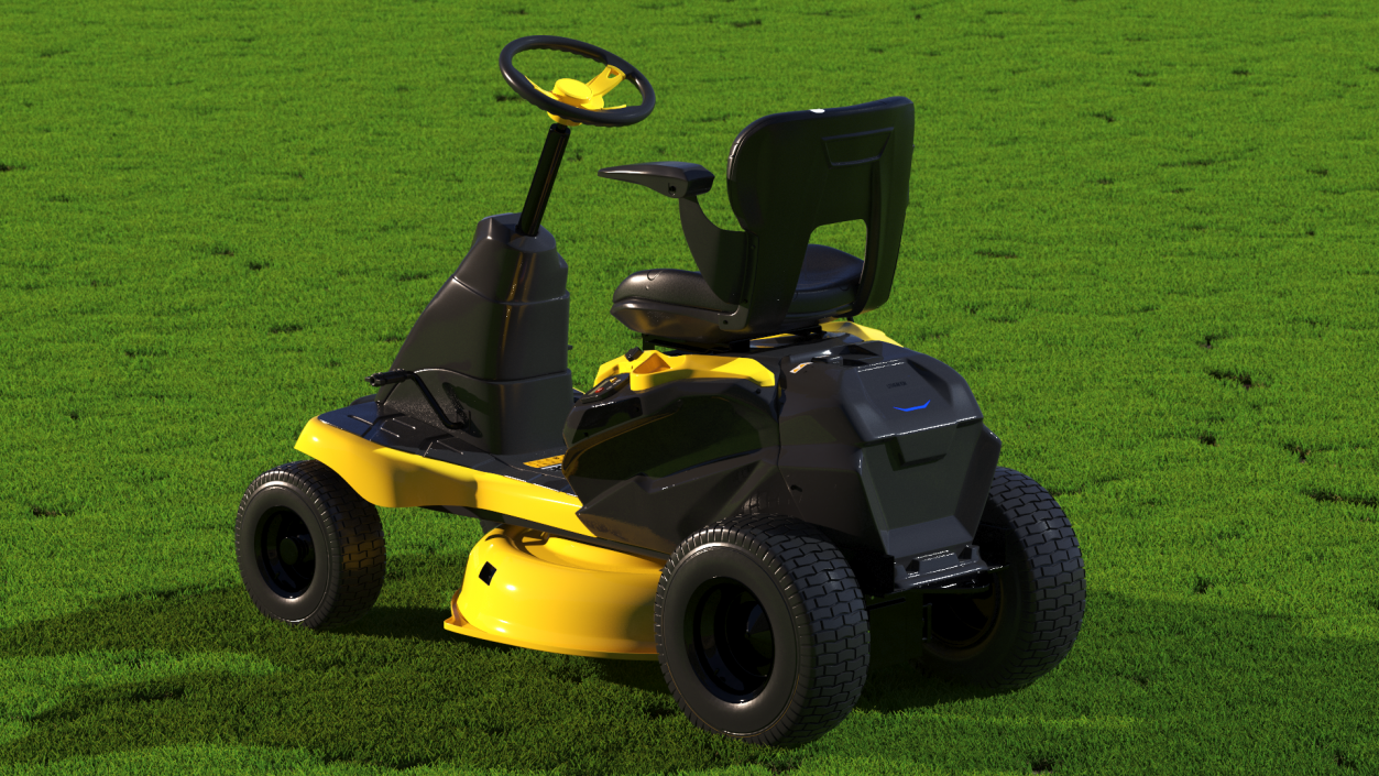 3D Electric Riding Lawn Mower