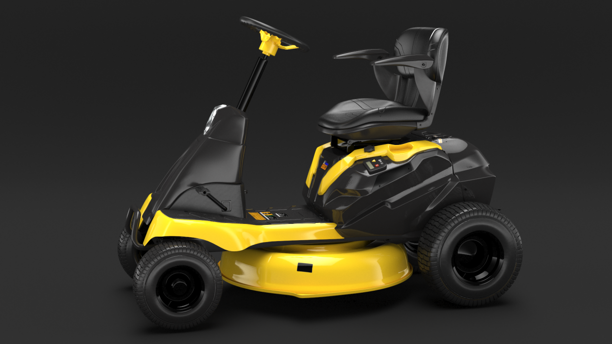 3D Electric Riding Lawn Mower