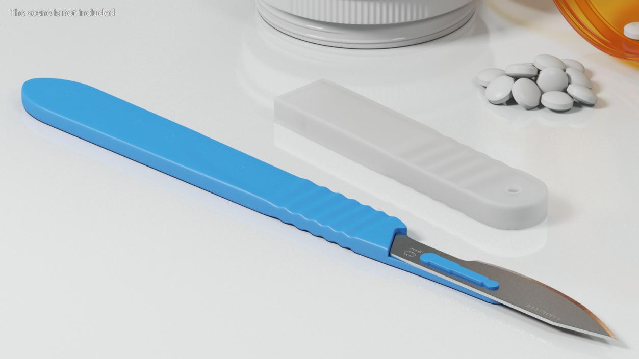 3D Scalpel with Cap