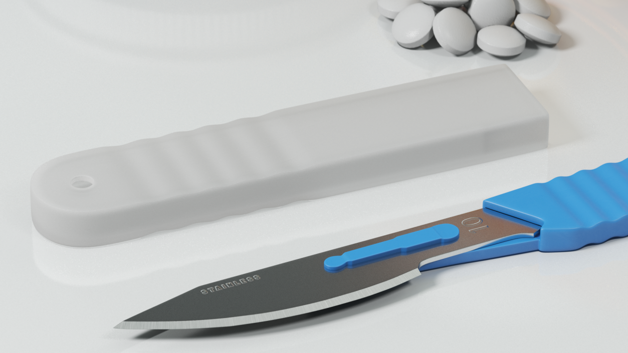 3D Scalpel with Cap