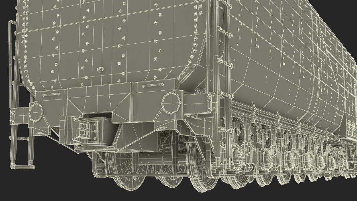 3D model Locomotive Big Boy with Trailed Tender 2