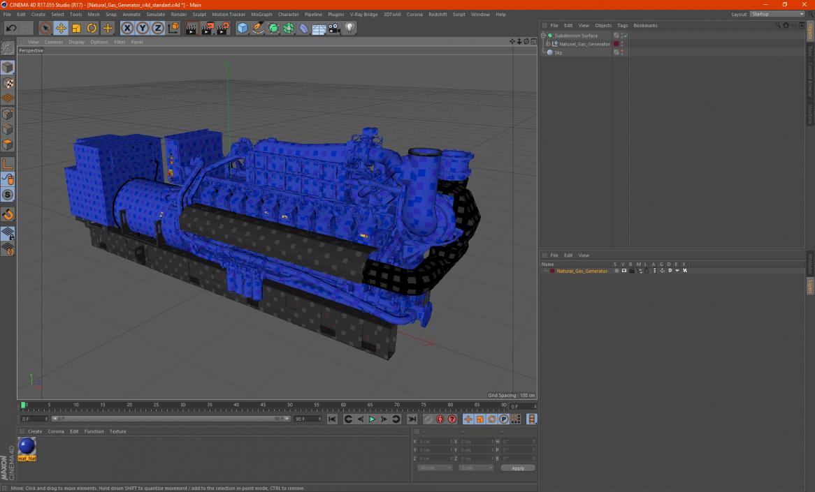 3D Natural Gas Generator