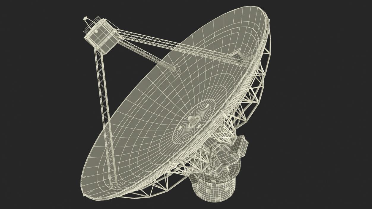 3D Radio Telescope Antenna model