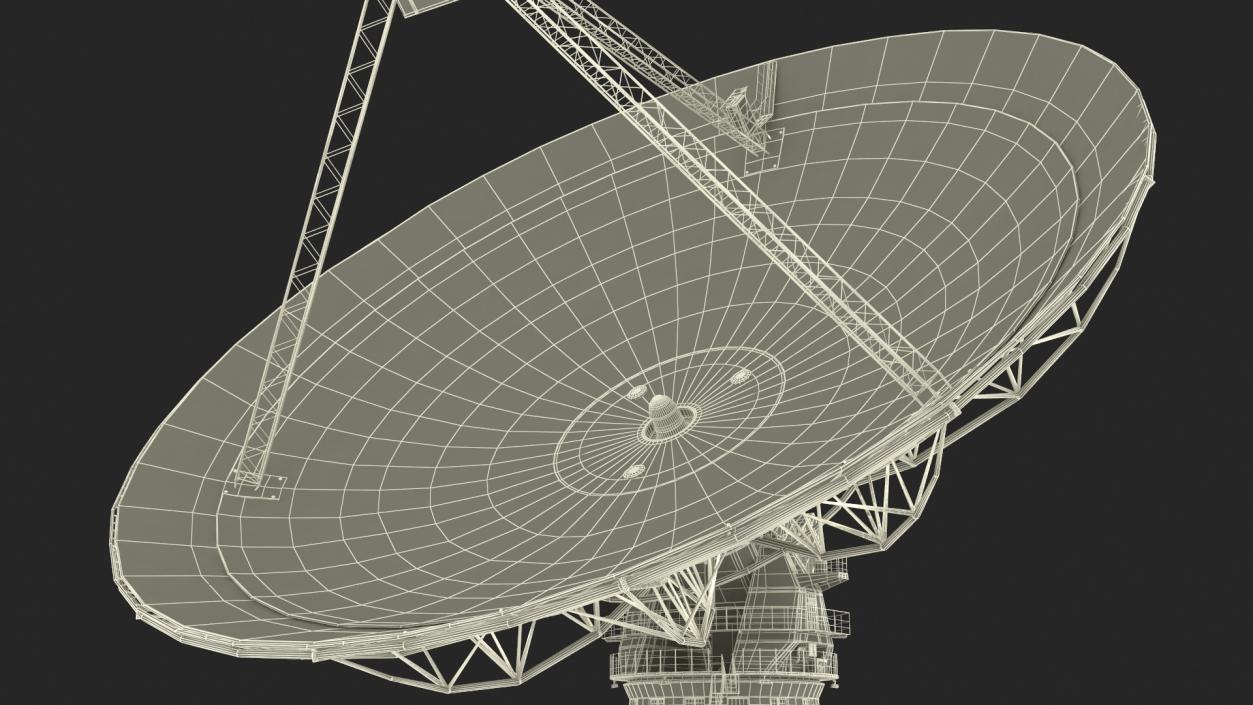 3D Radio Telescope Antenna model