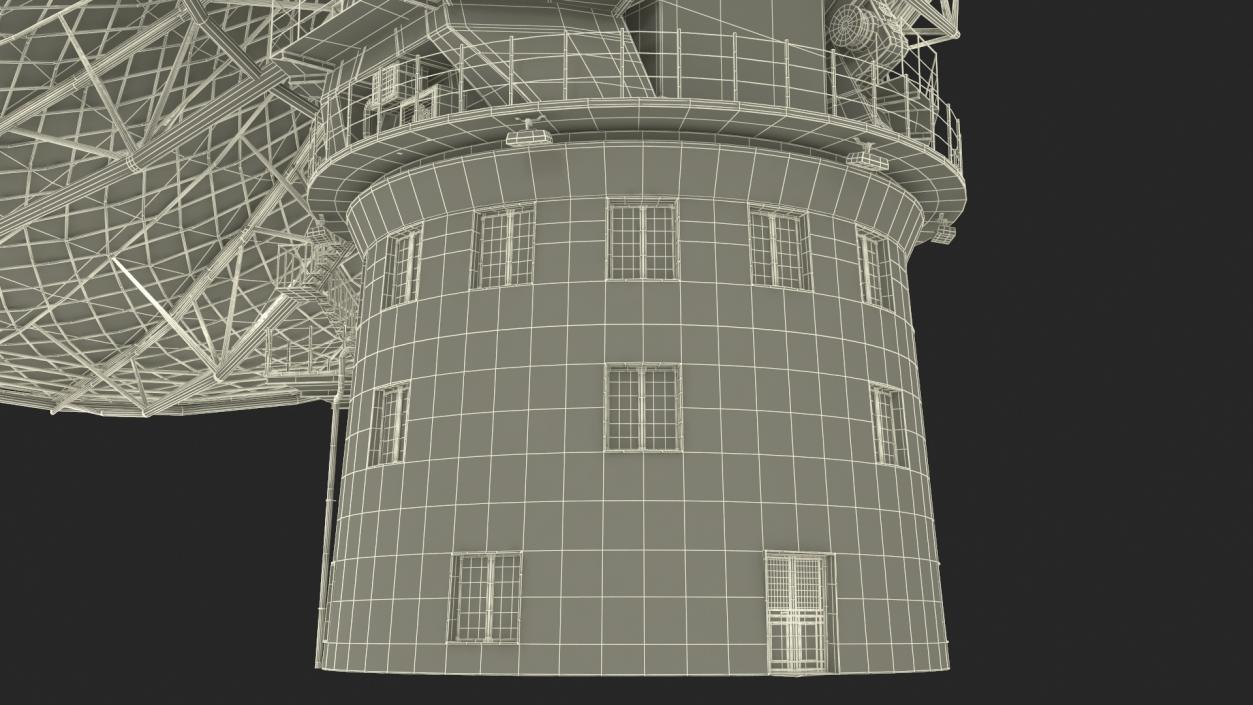 3D Radio Telescope Antenna model