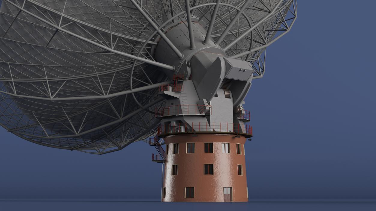 3D Radio Telescope Antenna model