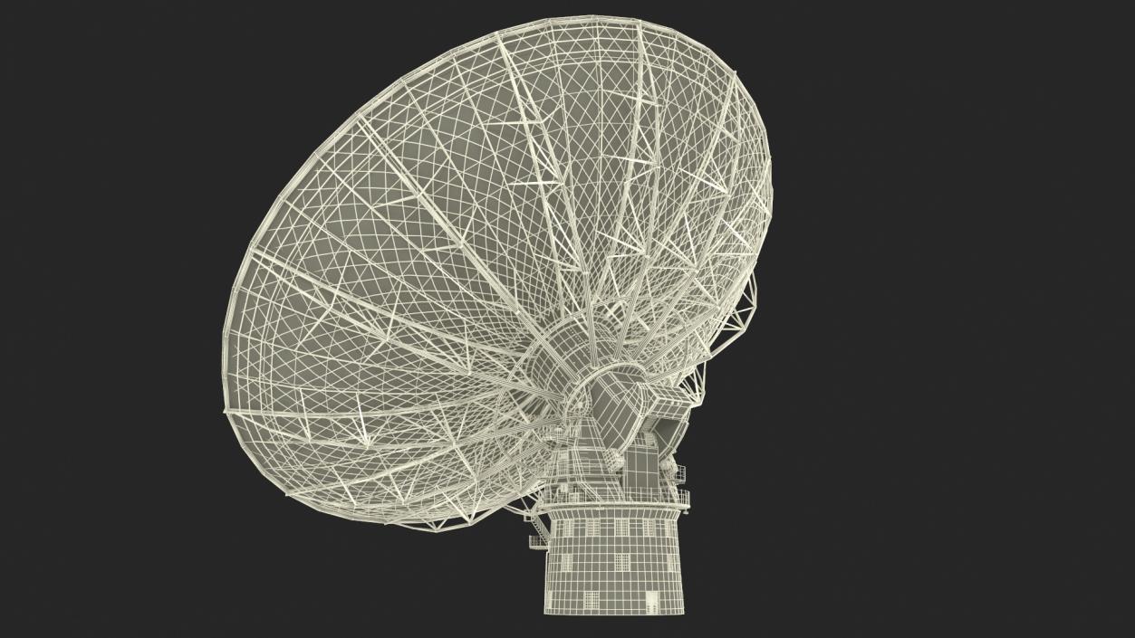 3D Radio Telescope Antenna model