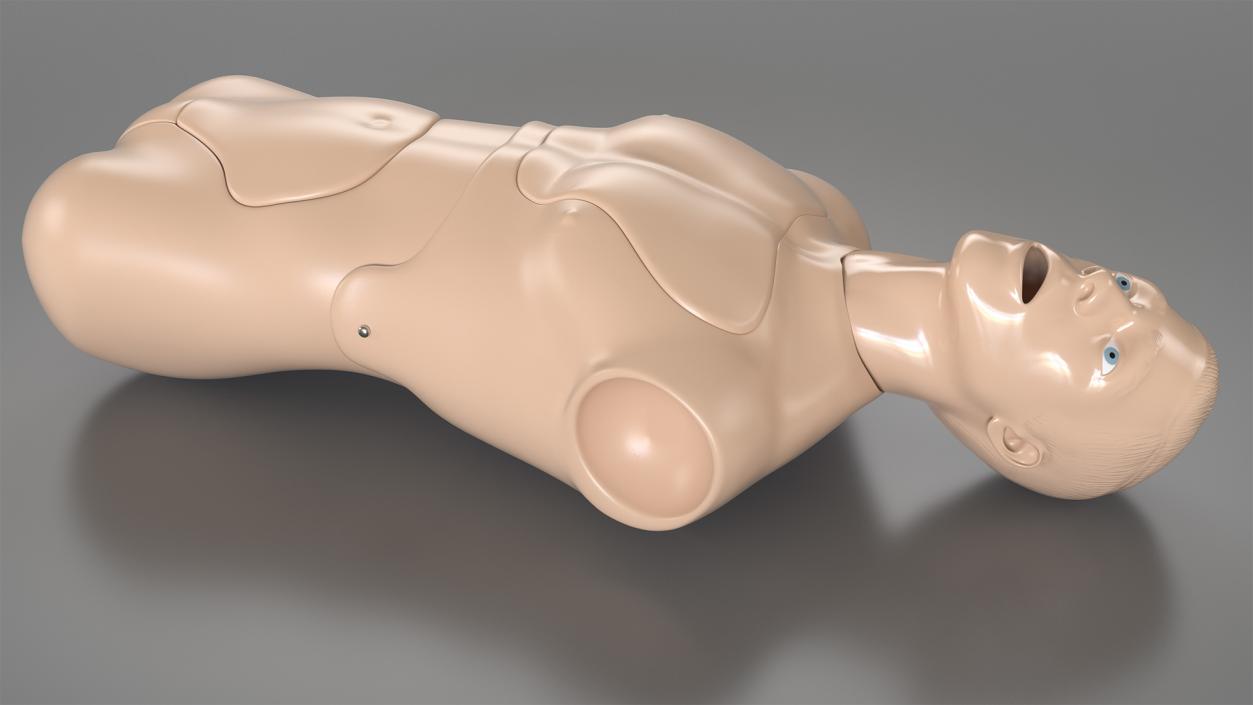 Resuscitation Manikin Torso 3D