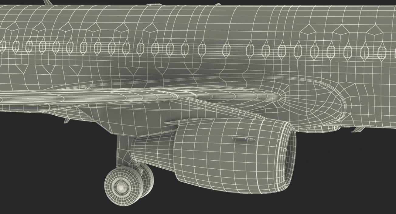 Airbus A320 EasyJet Airline Rigged 3D model