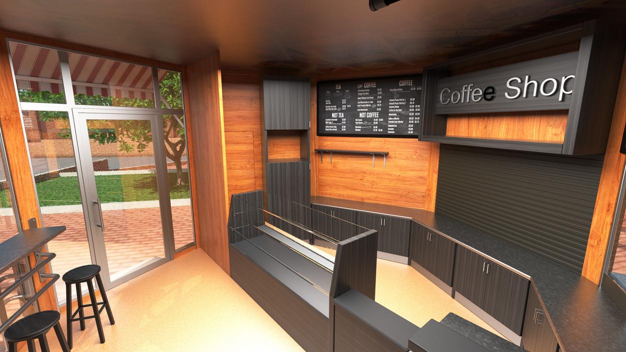 3D model Coffee Shops Collection 2