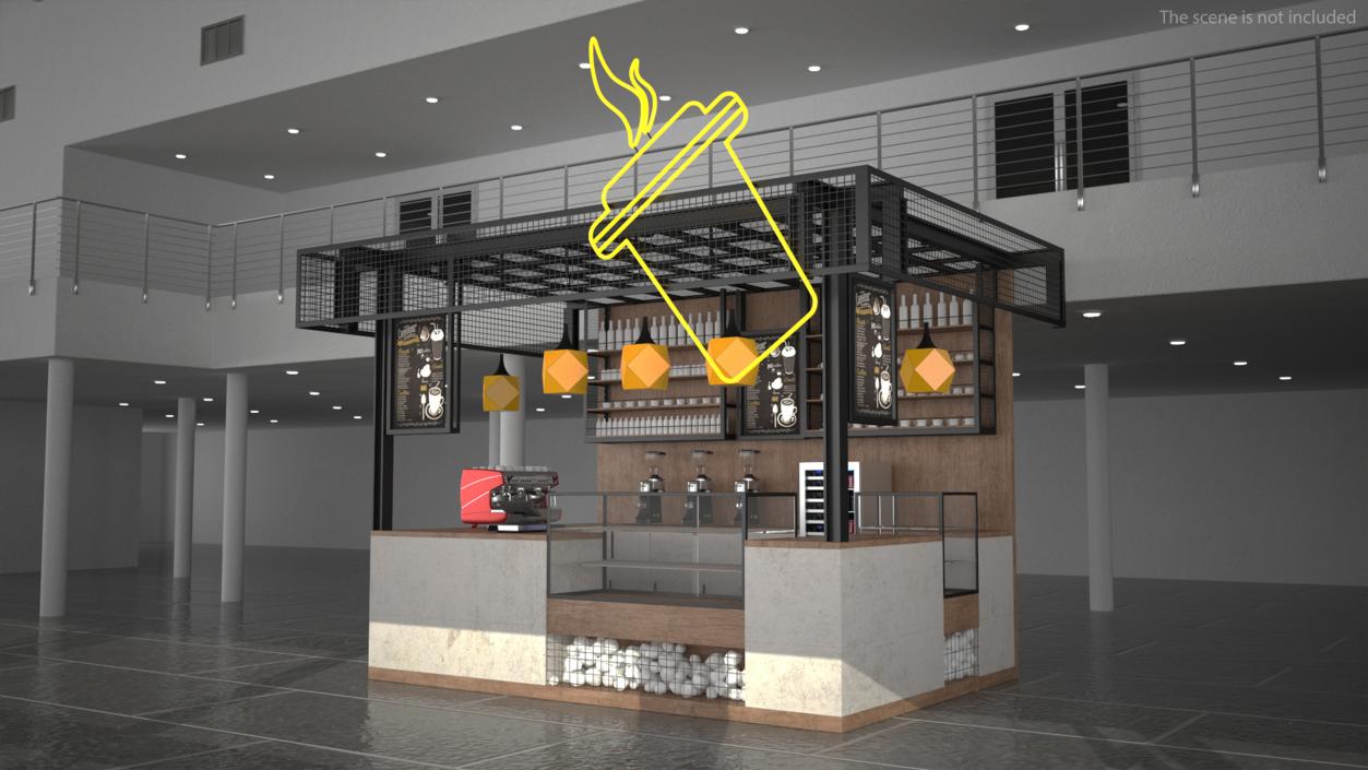 3D model Coffee Shops Collection 2