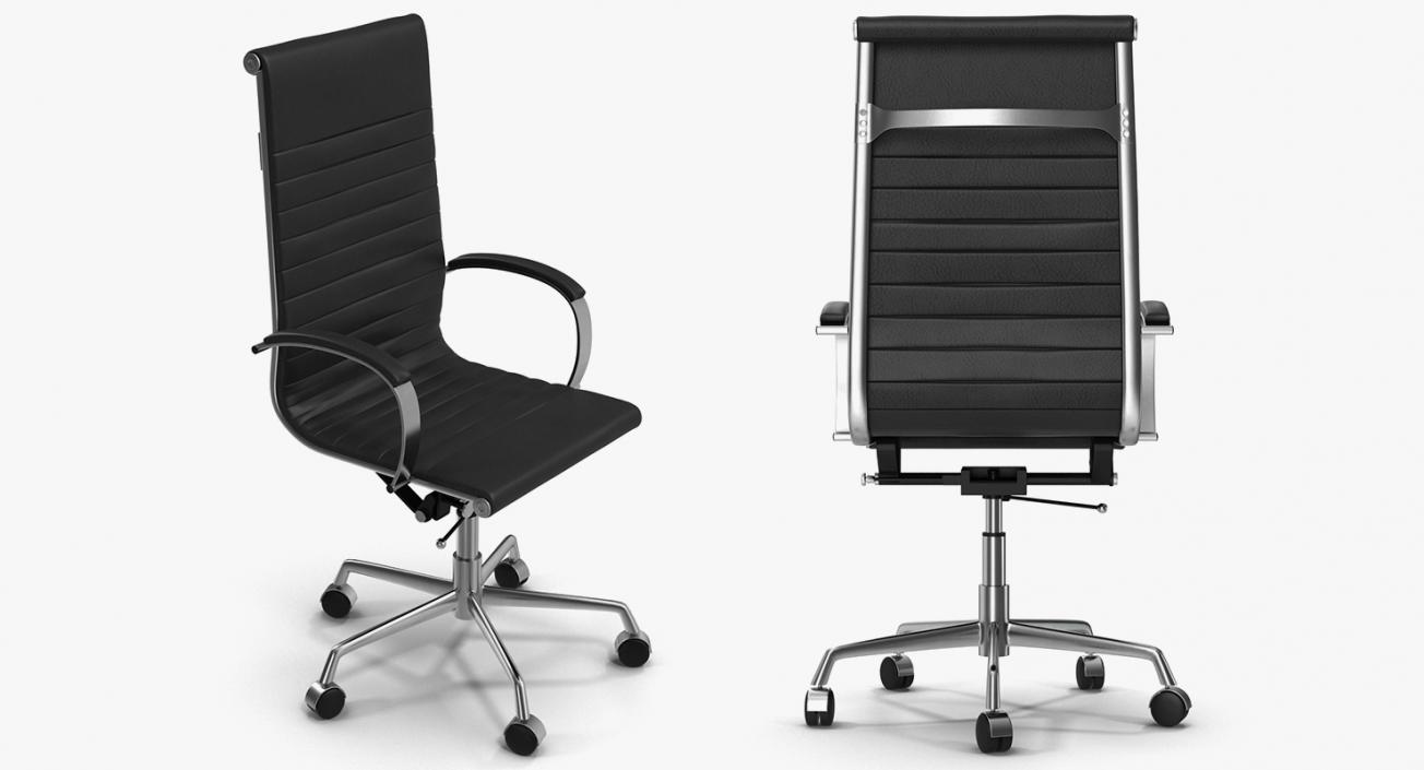 3D Office Chairs Collection 3