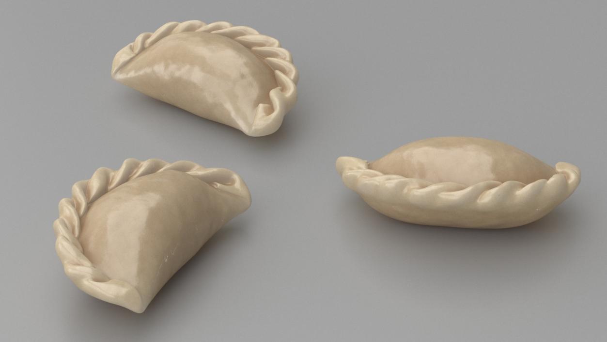 3D model ﻿Cooked Dumplings Collection 2