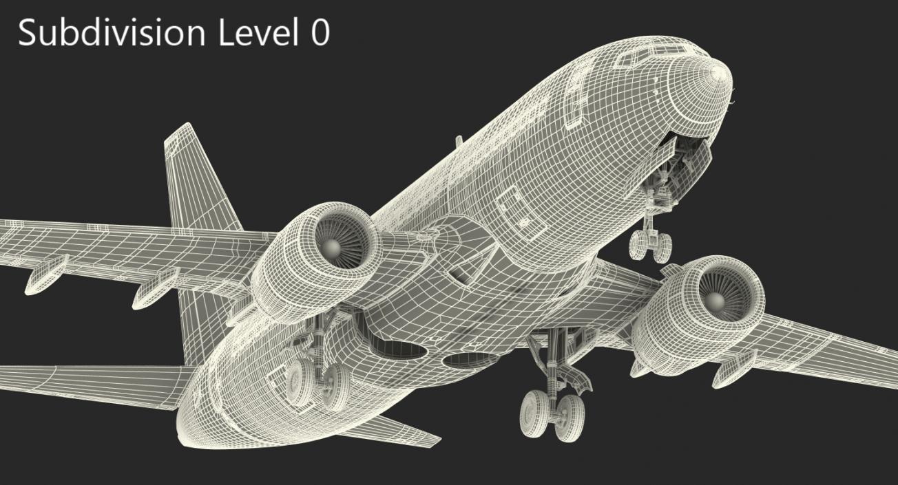 Boeing 737-700 Generic Rigged 3D model