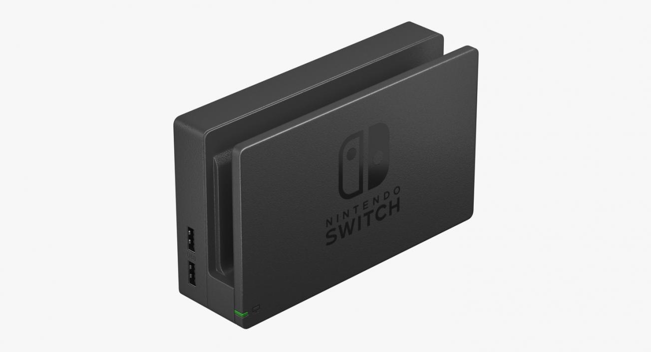 3D model Nintendo Switch Dock