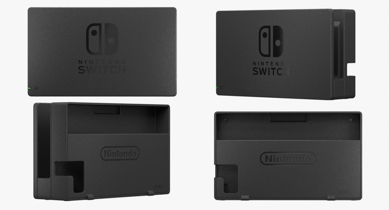 3D model Nintendo Switch Dock