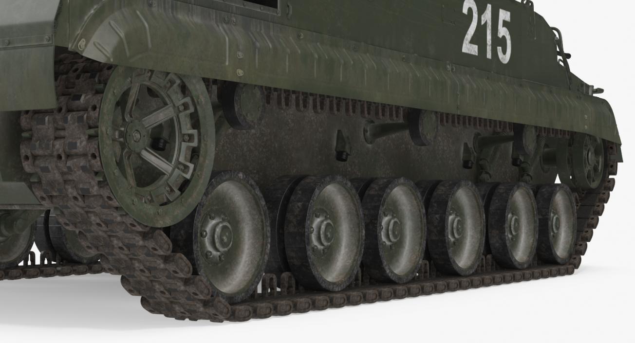 3D Rigged Russian Military Vehicles Collection model