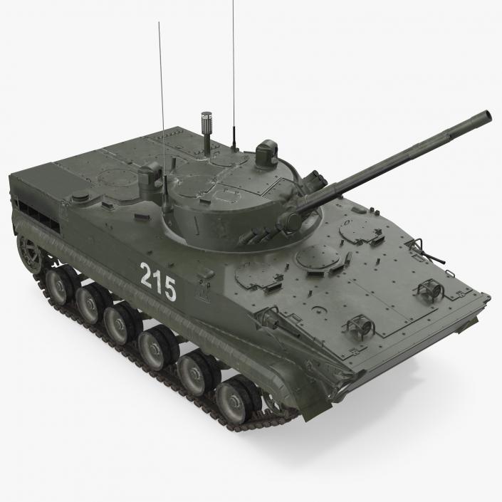 3D Rigged Russian Military Vehicles Collection model