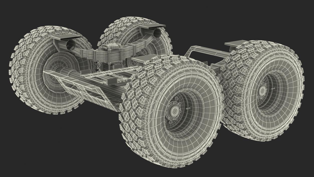 3D Heavy Duty Chassis model