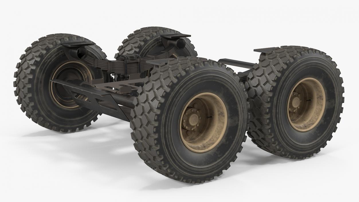 3D Heavy Duty Chassis model