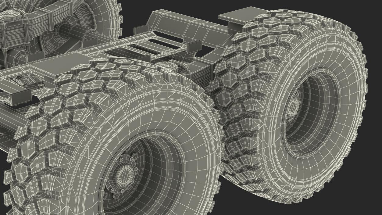 3D Heavy Duty Chassis model