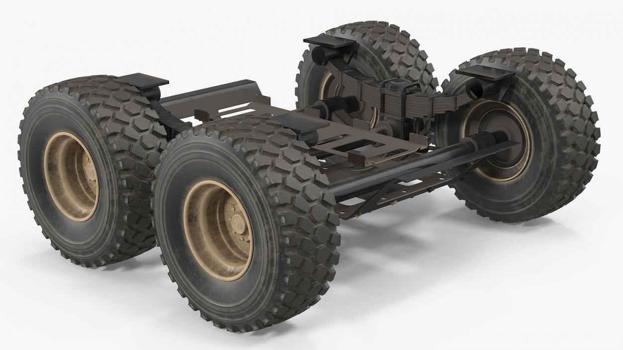 3D Heavy Duty Chassis model