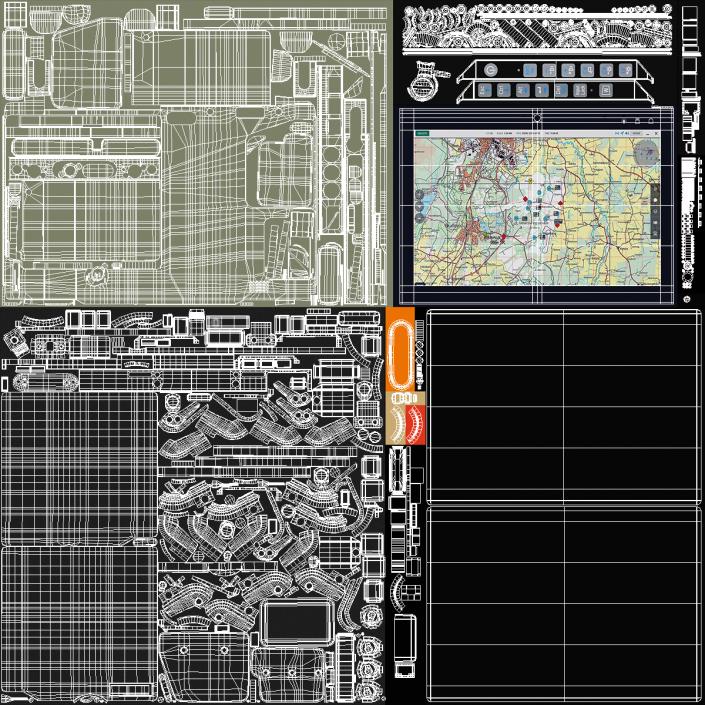 3D Rugged Tablet Mildef DS 13