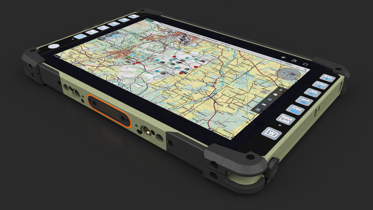 3D Rugged Tablet Mildef DS 13