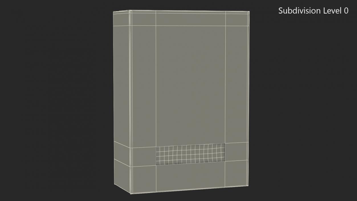 3D Box Cellentani Template model