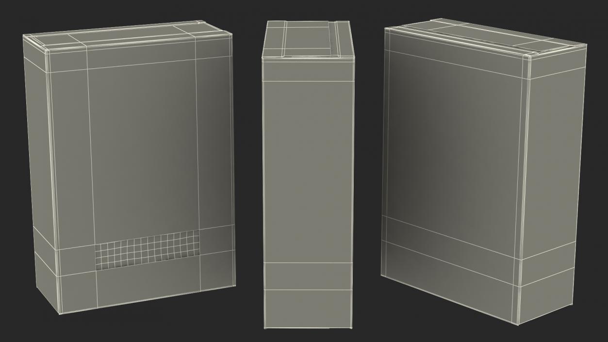 3D Box Cellentani Template model