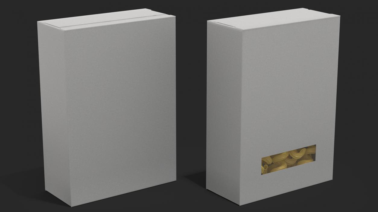 3D Box Cellentani Template model