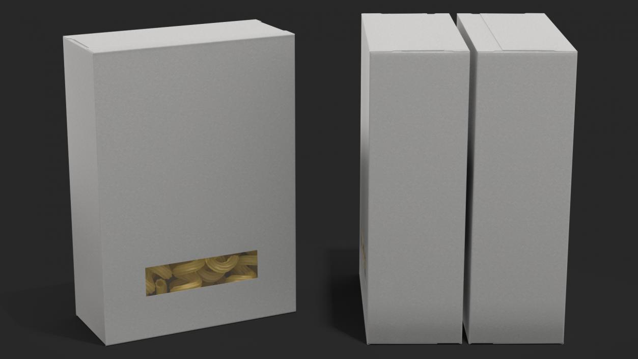 3D Box Cellentani Template model