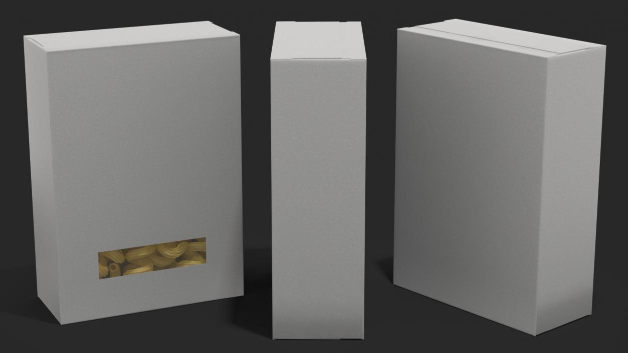 3D Box Cellentani Template model