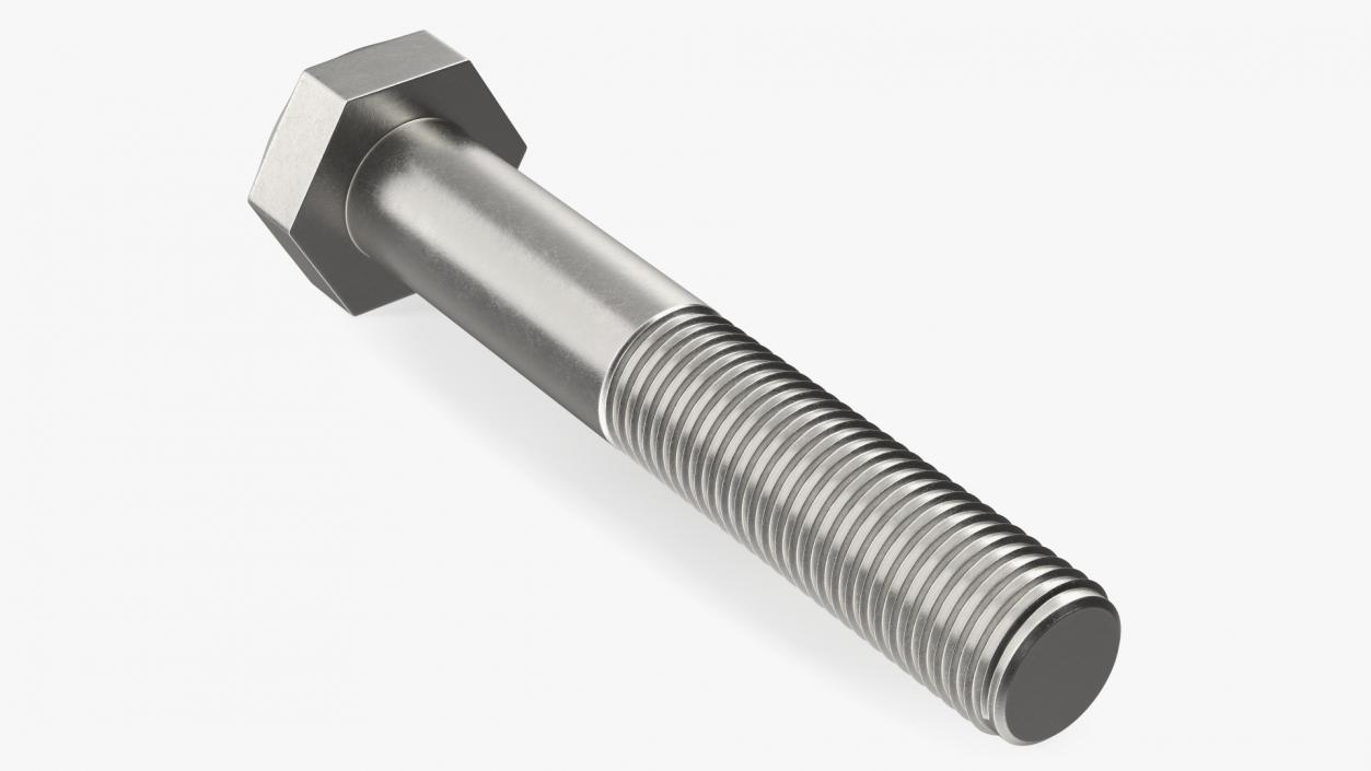 3D model Hex Bolt 2