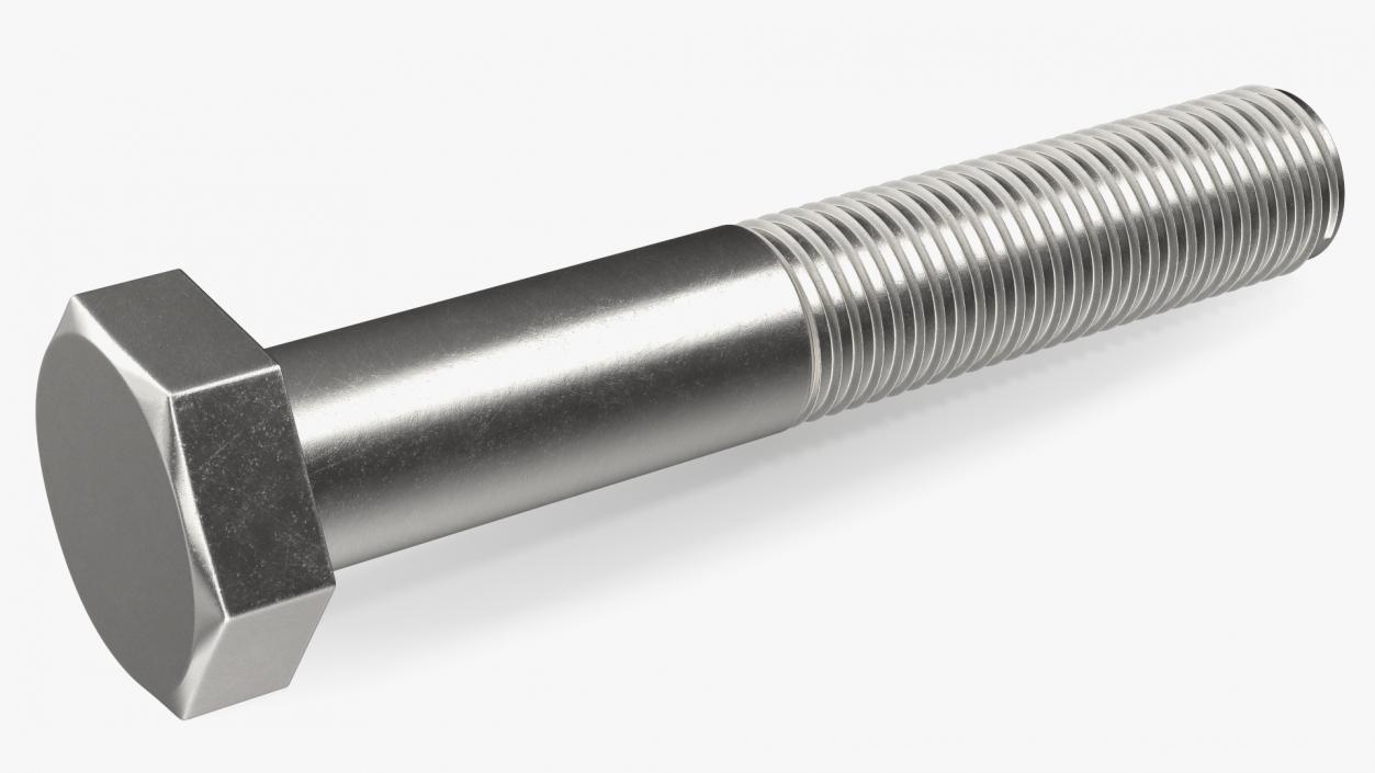 3D model Hex Bolt 2