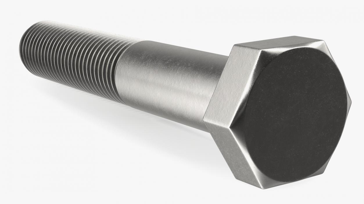 3D model Hex Bolt 2