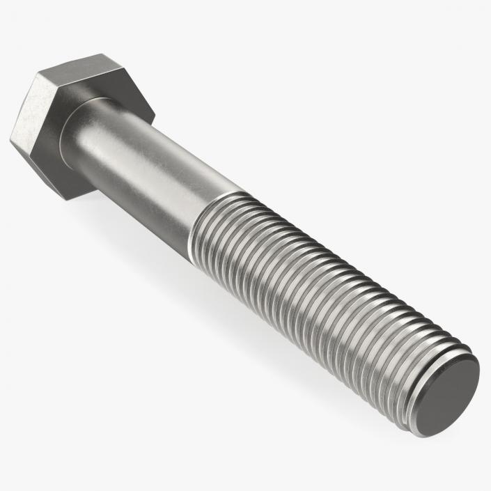 3D model Hex Bolt 2