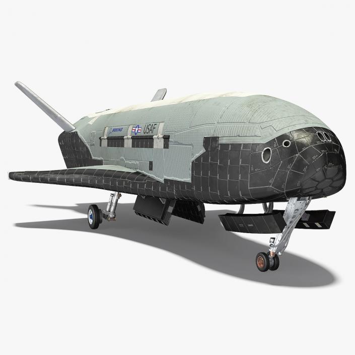 3D Boeing X37 Reusable Robotic Spacecraft model