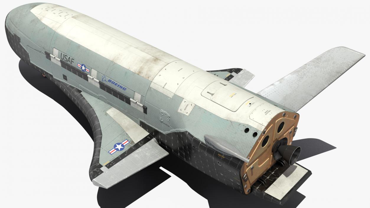 3D Boeing X37 Reusable Robotic Spacecraft model