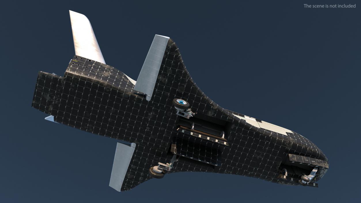 3D Boeing X37 Reusable Robotic Spacecraft model