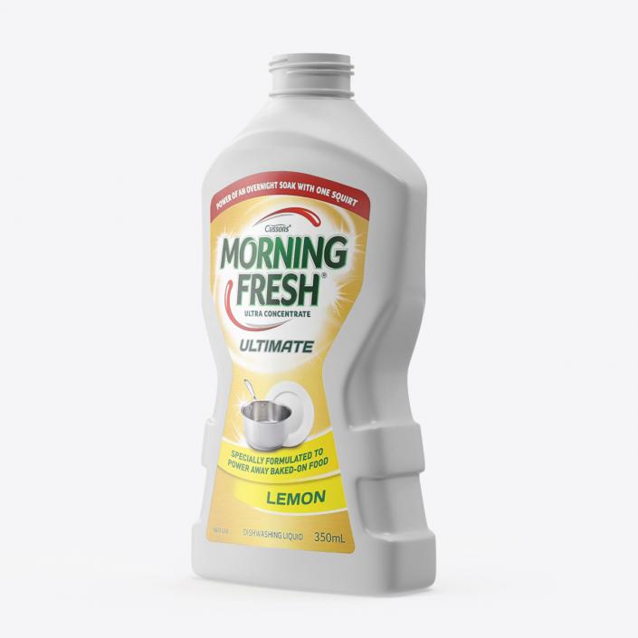 Dishwashing Liquid Morning Fresh Open Bottle 3D model