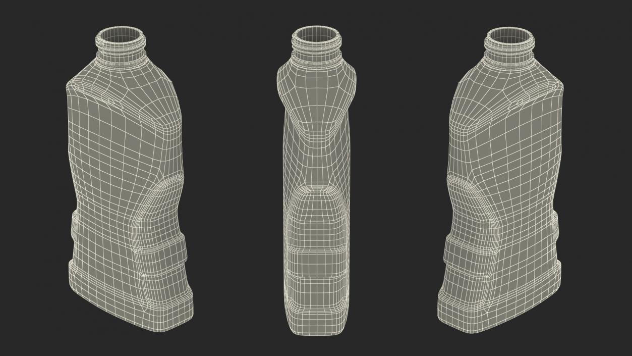 Dishwashing Liquid Morning Fresh Open Bottle 3D model