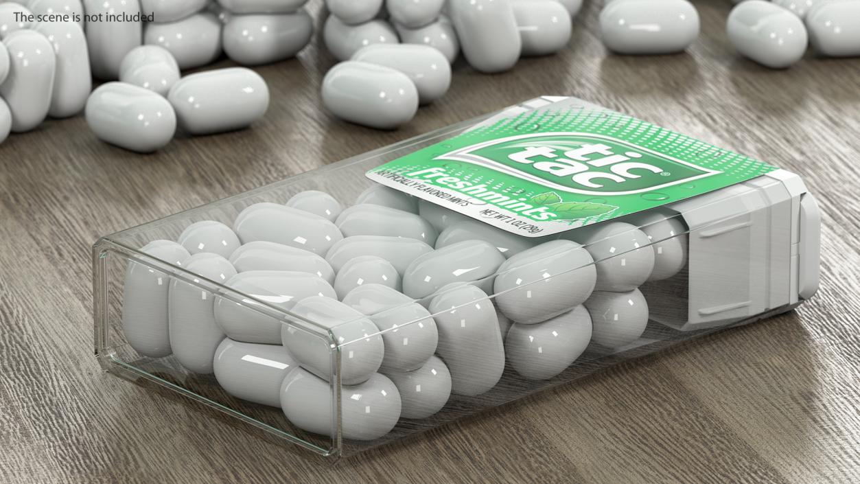 3D Tic Tac Freshmints Breath Mints