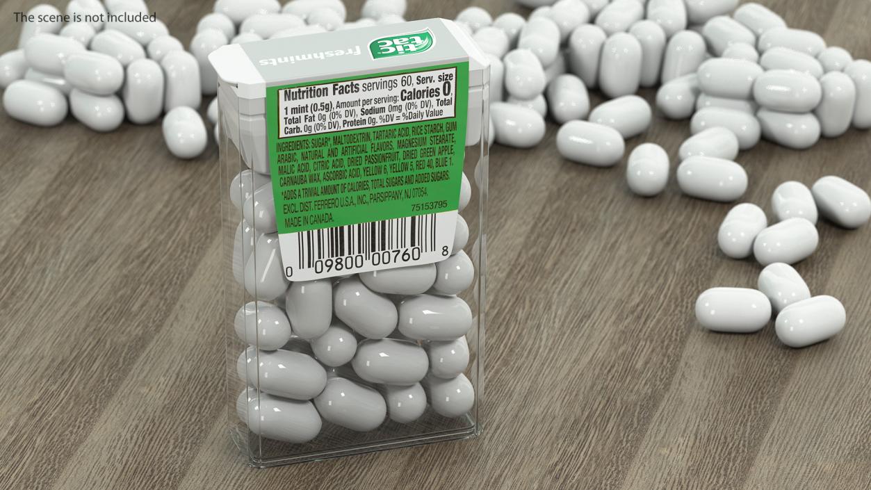 3D Tic Tac Freshmints Breath Mints