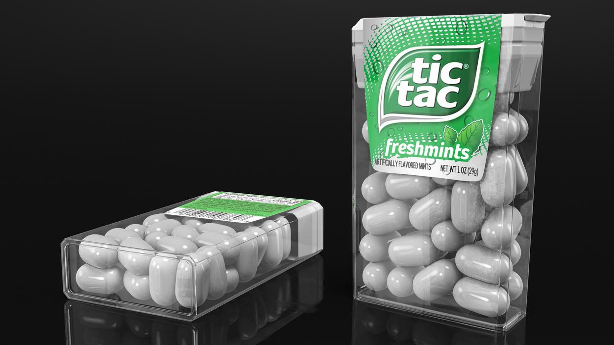 3D Tic Tac Freshmints Breath Mints