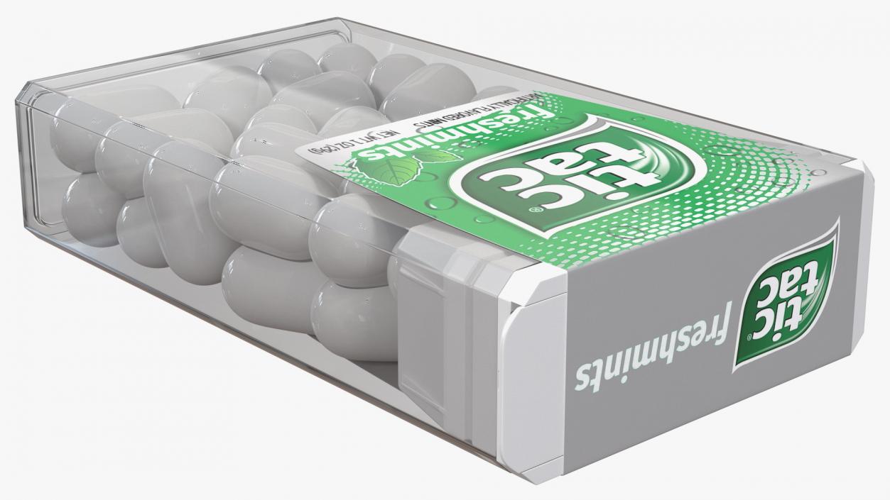 3D Tic Tac Freshmints Breath Mints