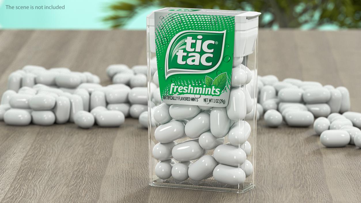 3D Tic Tac Freshmints Breath Mints