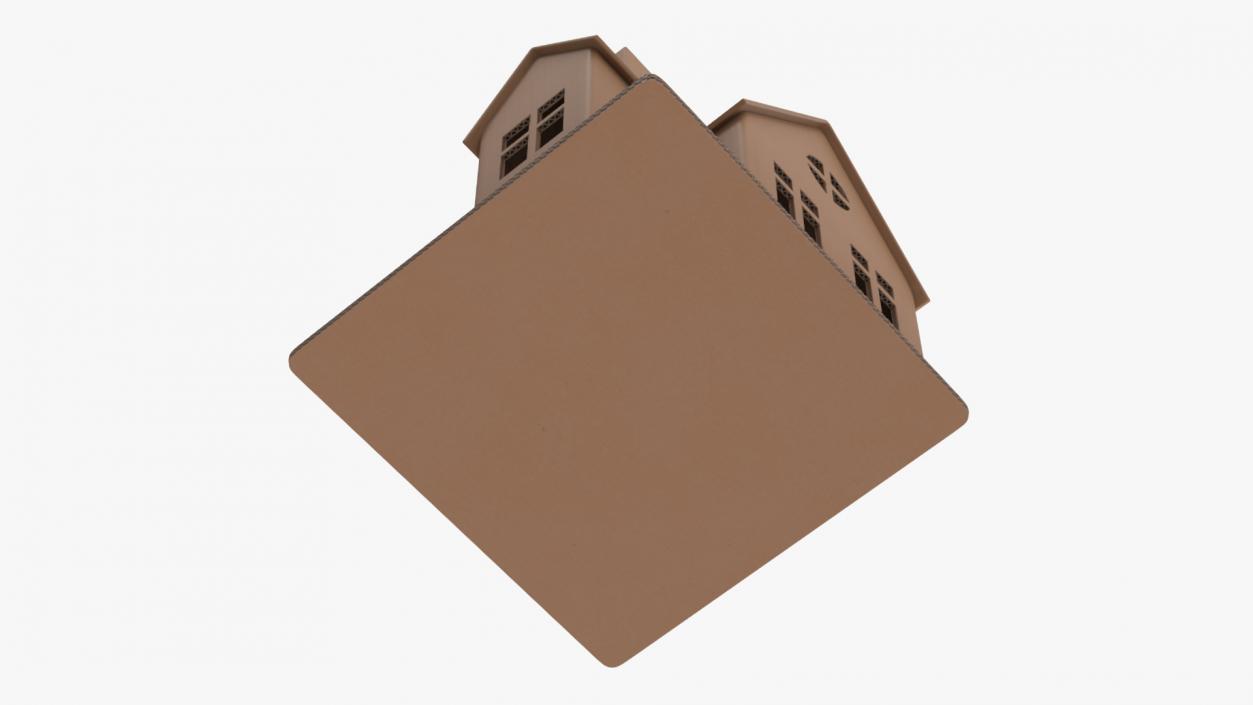 Cardboard Miniature House 2 3D