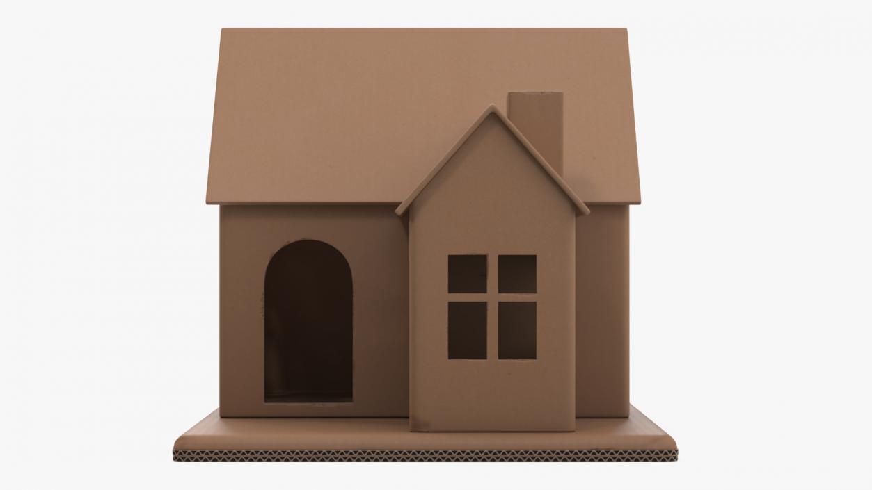 Cardboard Miniature House 2 3D